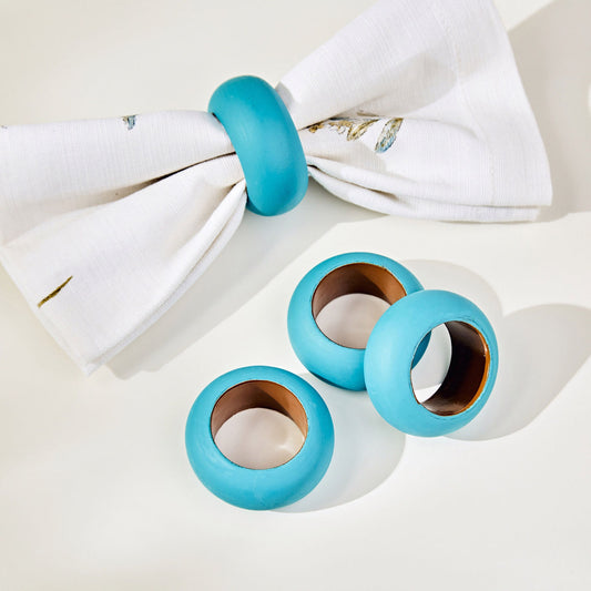 Napkin Rings - Pk of 4- Lavida