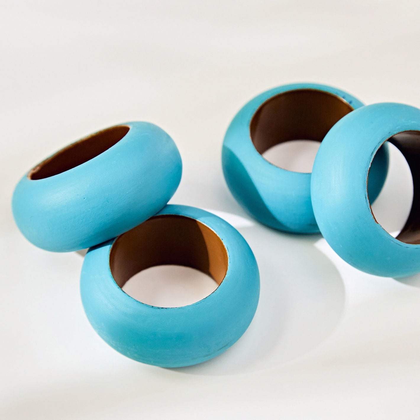 Napkin Rings - Pk of 4- Lavida