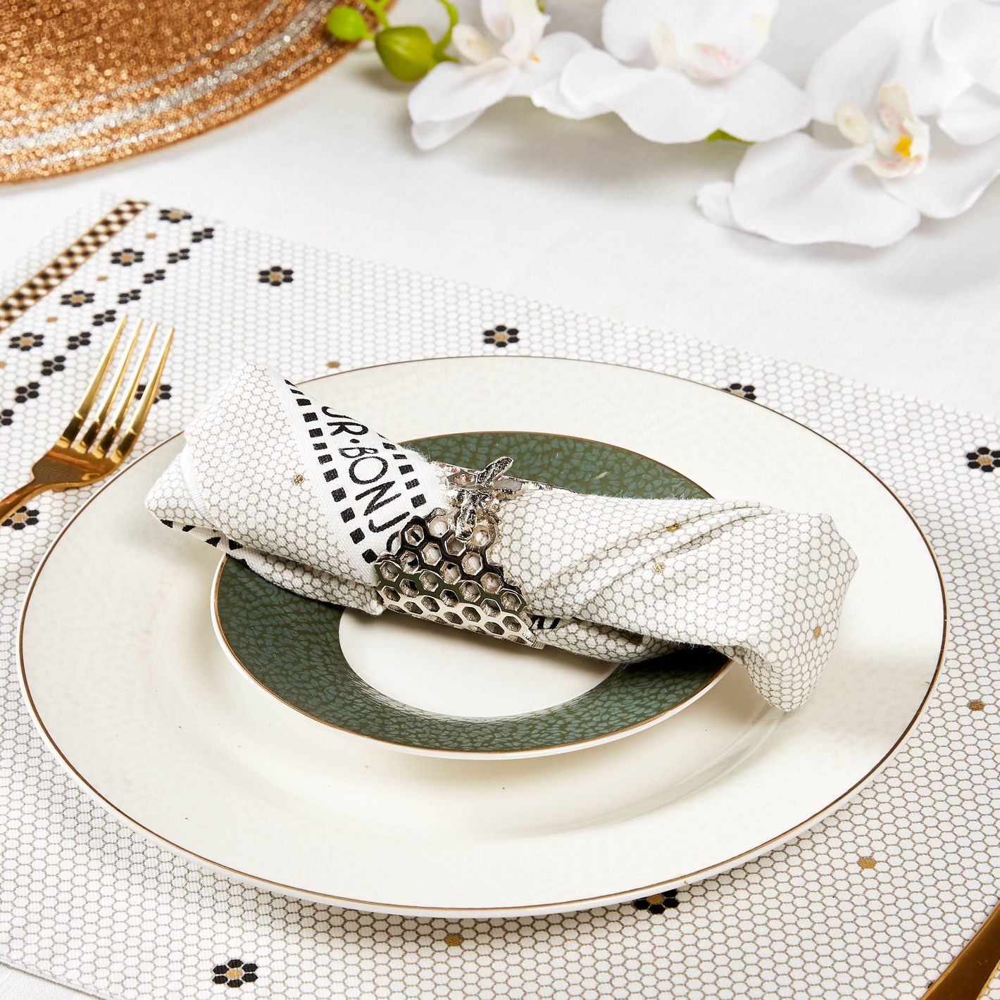 Napkin Rings - Pk of 2 - Hive