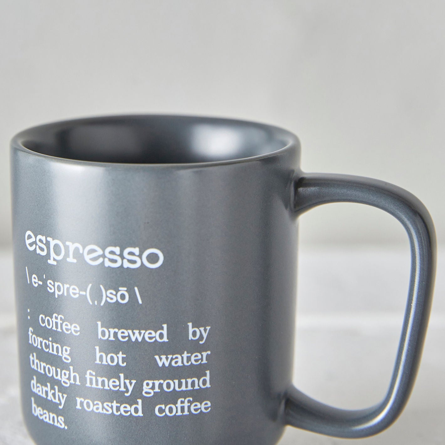 90ml Espresso Cup Dark Grey