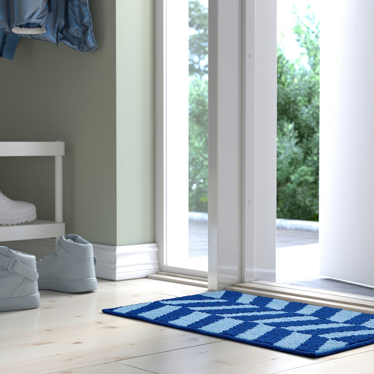 Door Mat - Blue