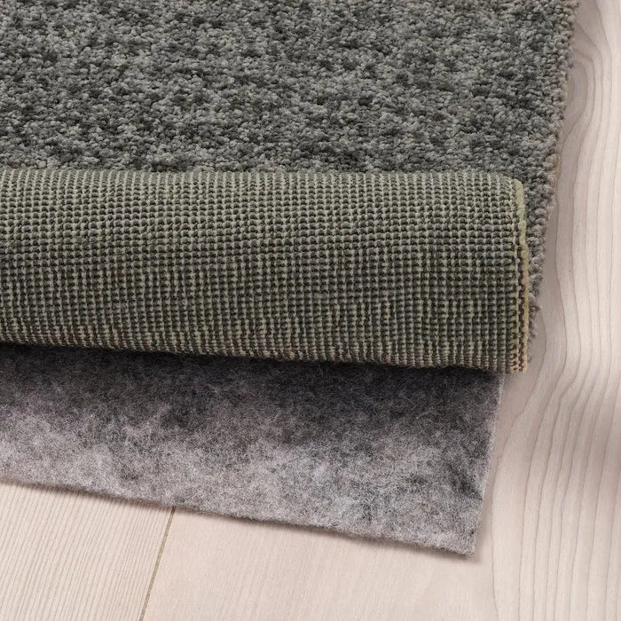 Low Pile Rug - Grey - 90cm x 60cm