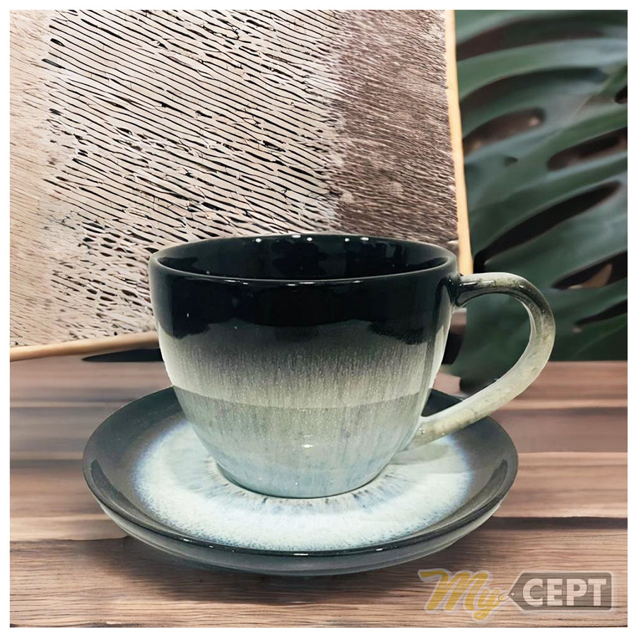Cup & Saucer Grey