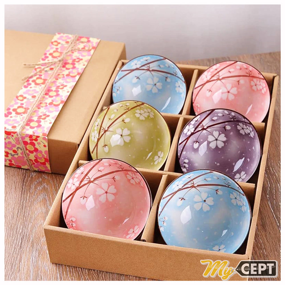 Cherry Bloom Bowl Set of 6