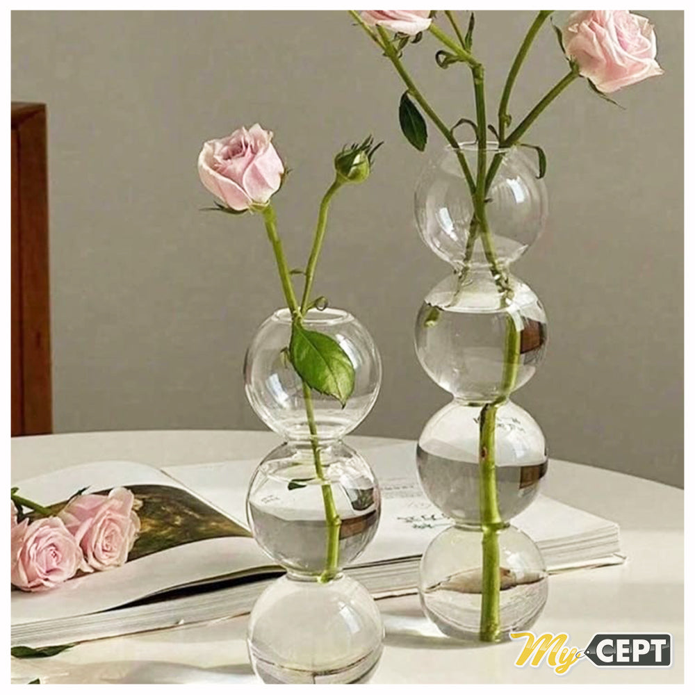 3-Tier Bubble Glass