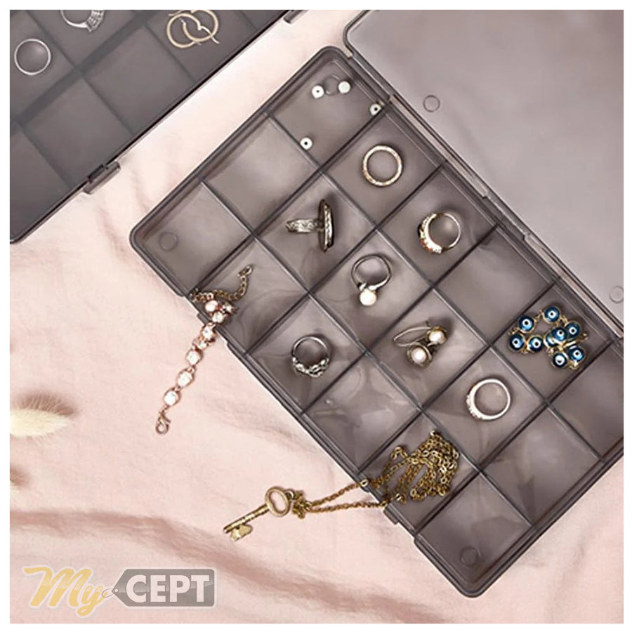18-Compartment Jewelry Organizer