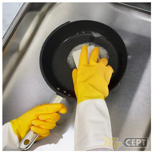Dishwashing Gloves Yellow
