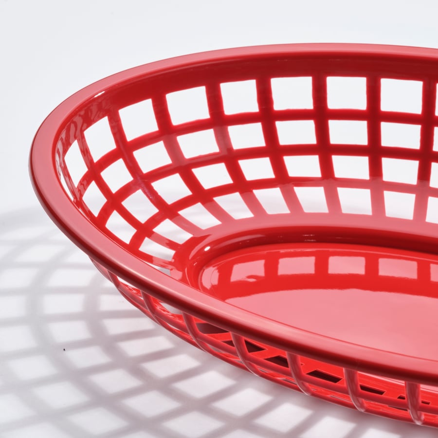 Serving Basket Red