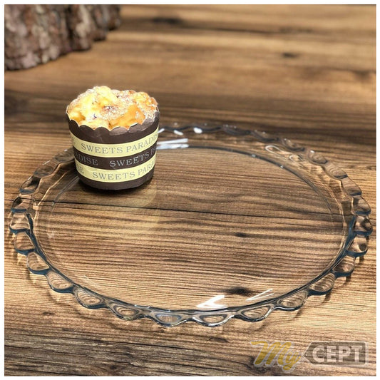 Glass Serving Plate