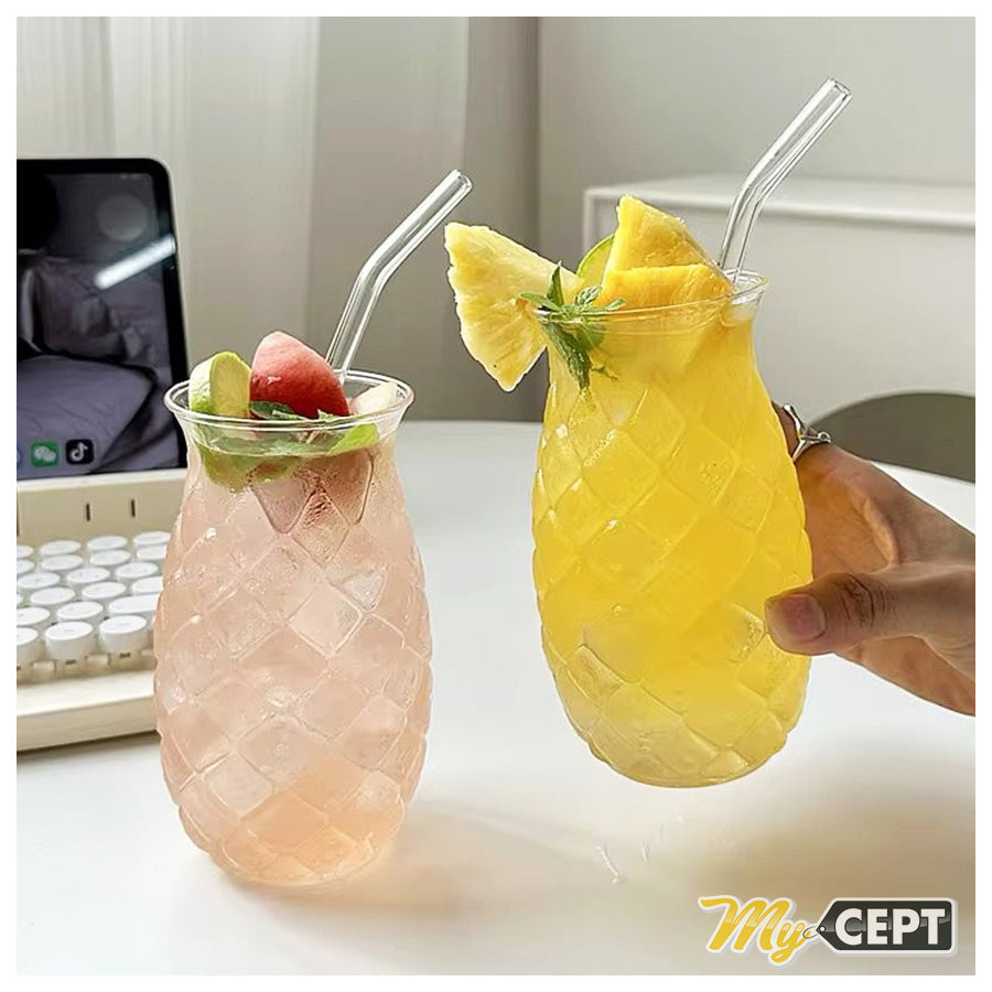 Pineapple Shaped Glass 500ml