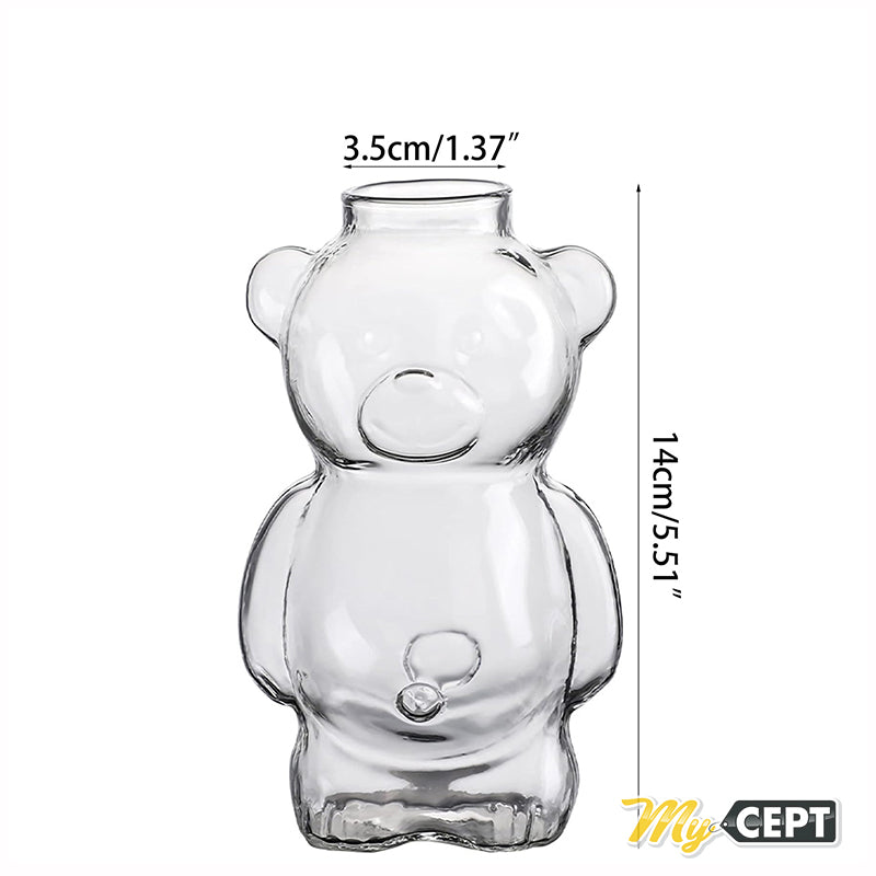 500ml Bear Shape Glass