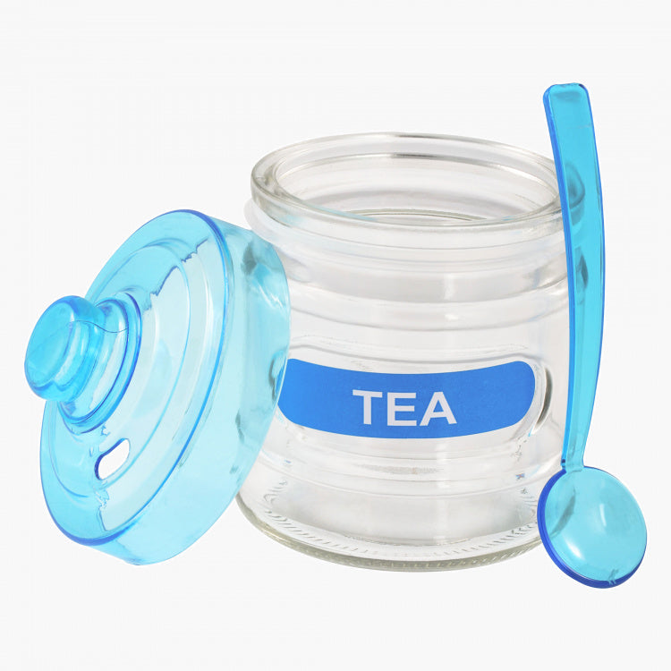 Tea Coffee Sugar Glass Jars