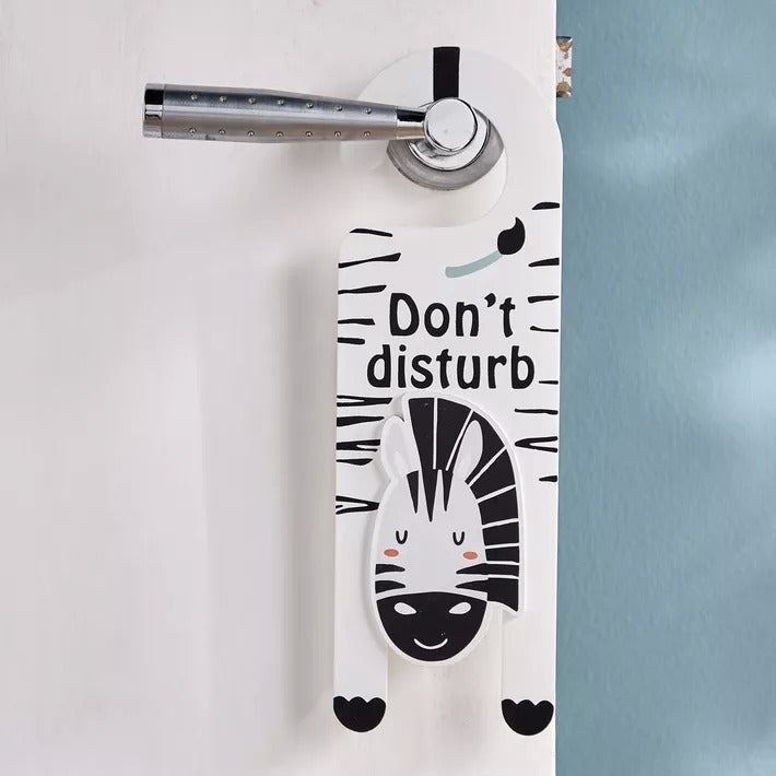Door Hanger - Zebra