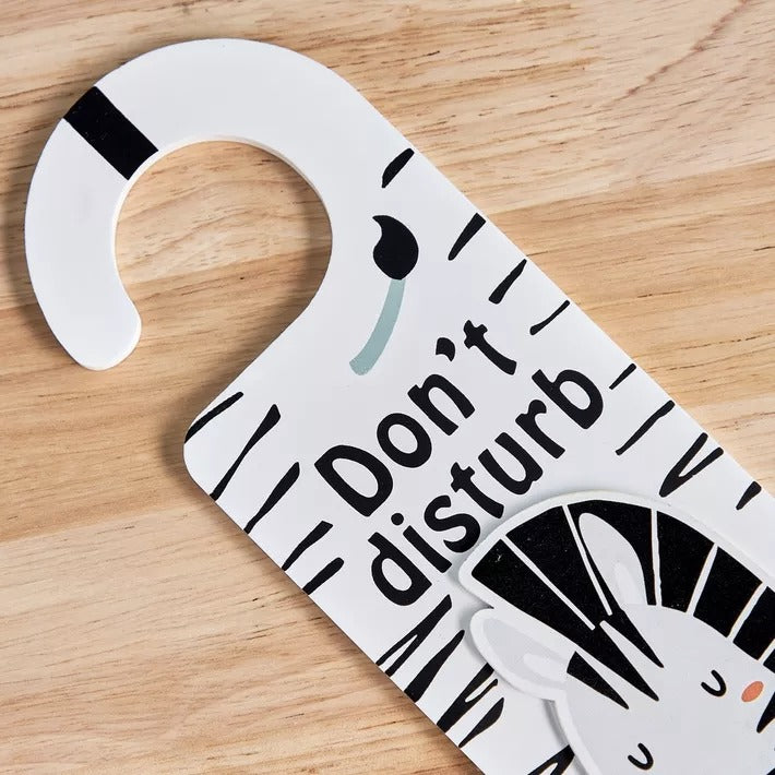 Door Hanger - Zebra