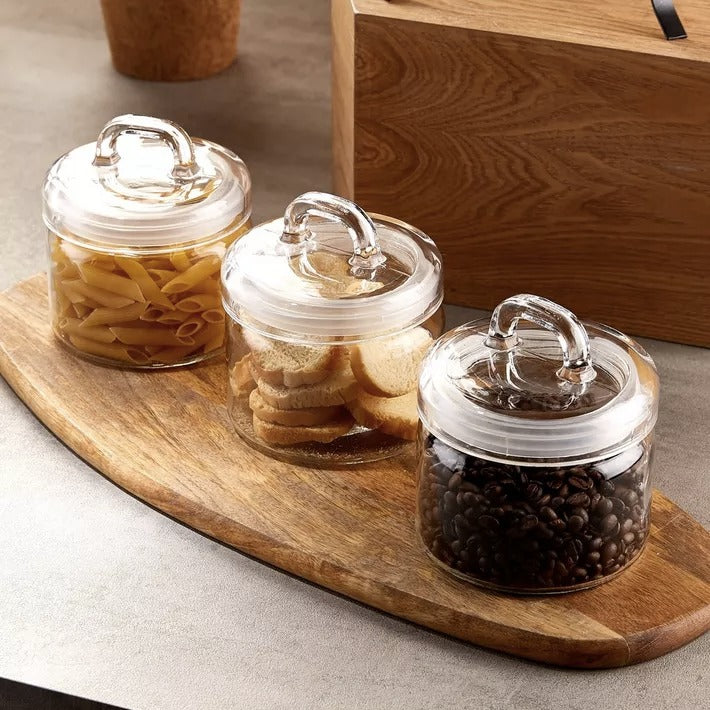 750ml Glass Jars - Pack of 3