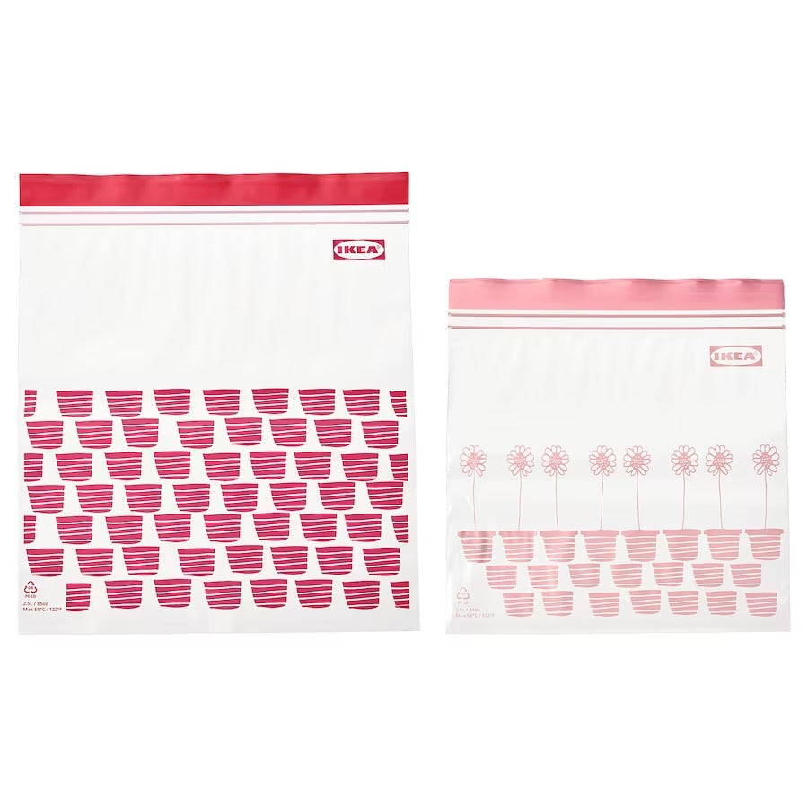 Resealable Bags 1.2L/2.5L - Pack of 50