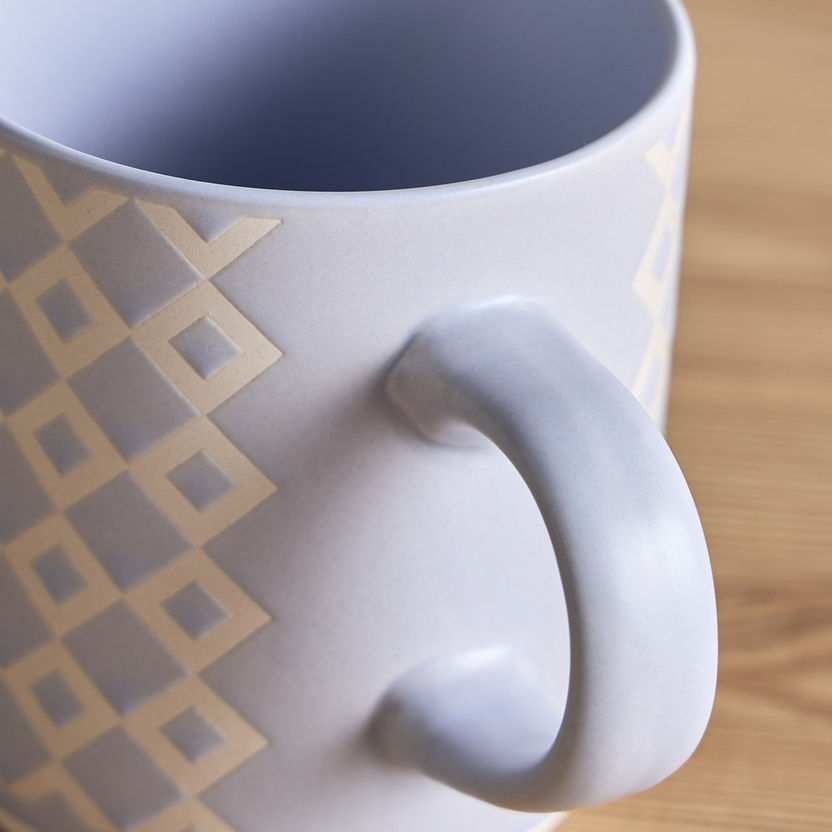 400ml Ceramic Mug Purple