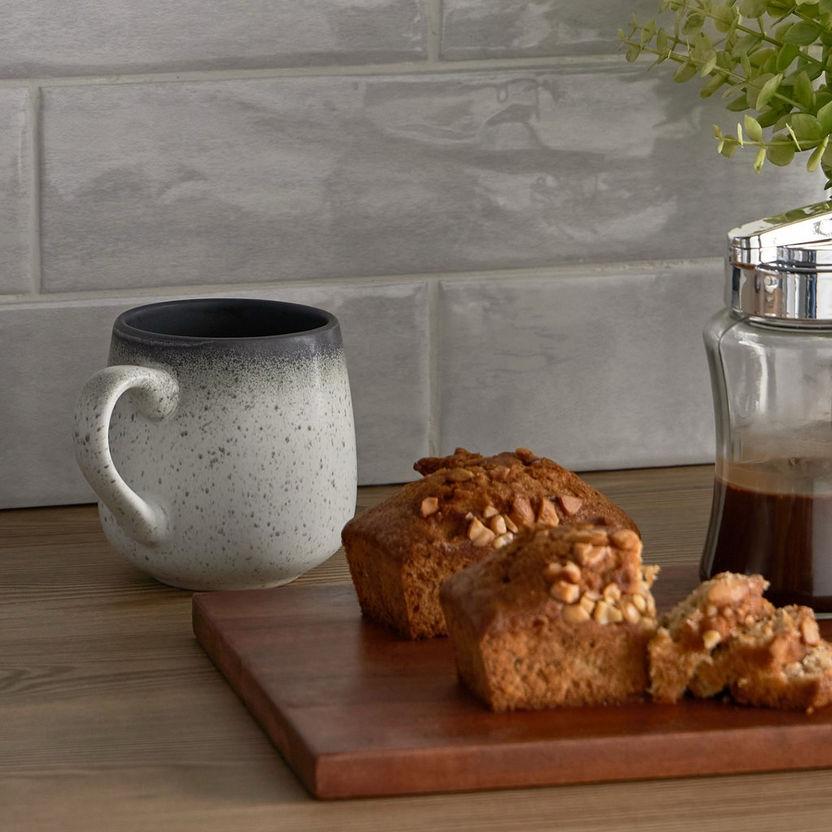 320ml Ceramic Mug - White/Black