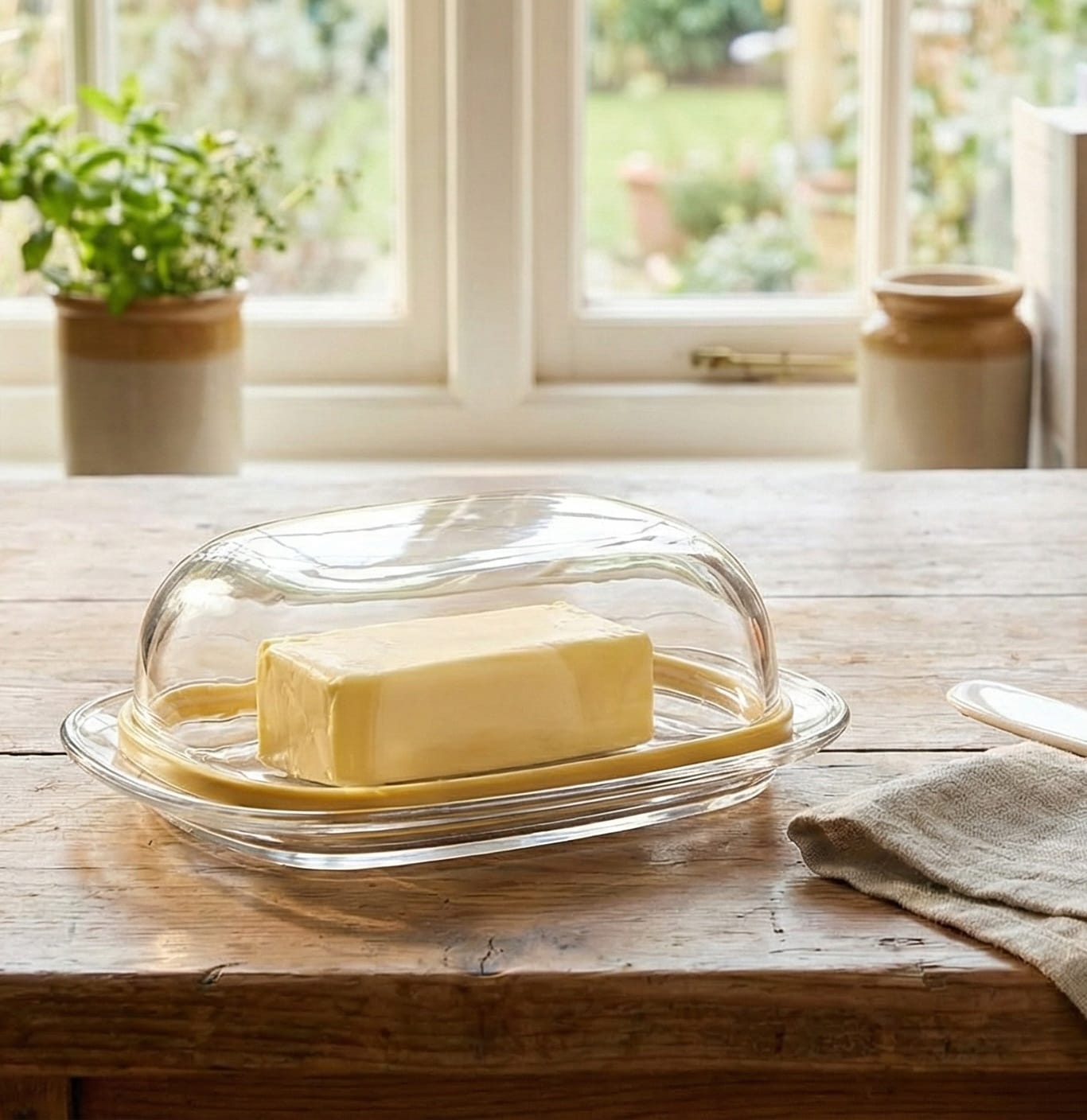 Butter Dish Transparent