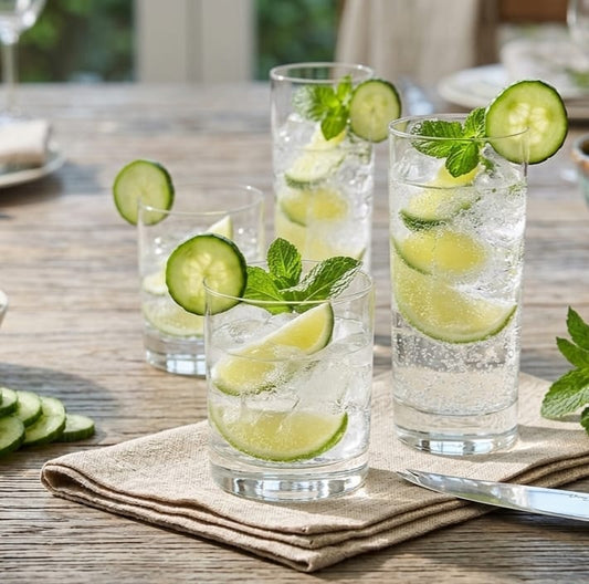 Clear Glass Set of 6