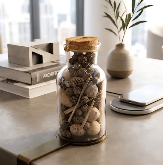 Potpourri in Glass Bottle