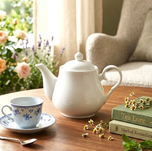 850ml Tea Pot White