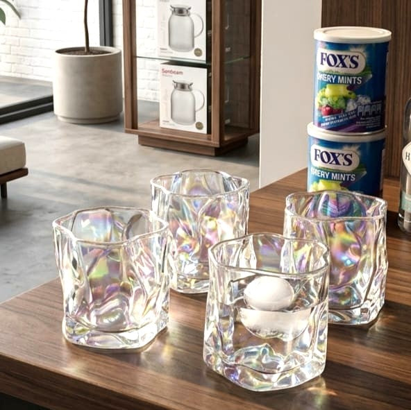 280ml Crystal Glass Pack of 4