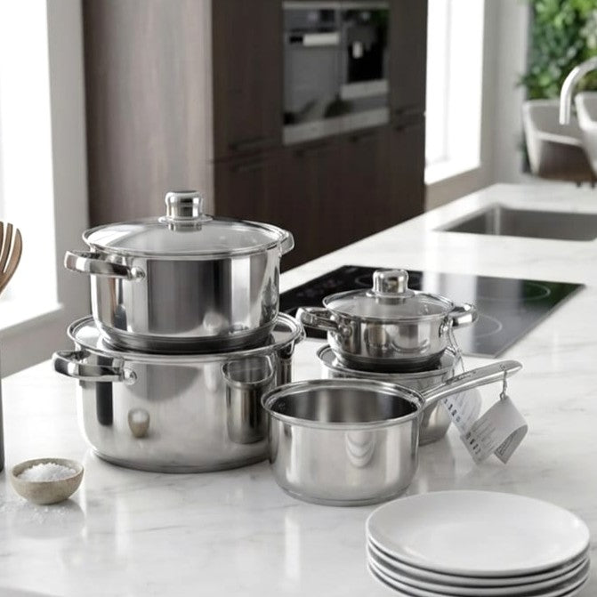 Stainless Steel Cookware Set