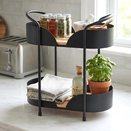2-Tier Metal Rack