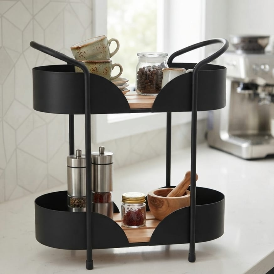 2-Tier Metal Rack