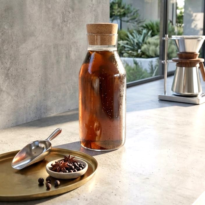 Glass Carafe with Lid 900ml