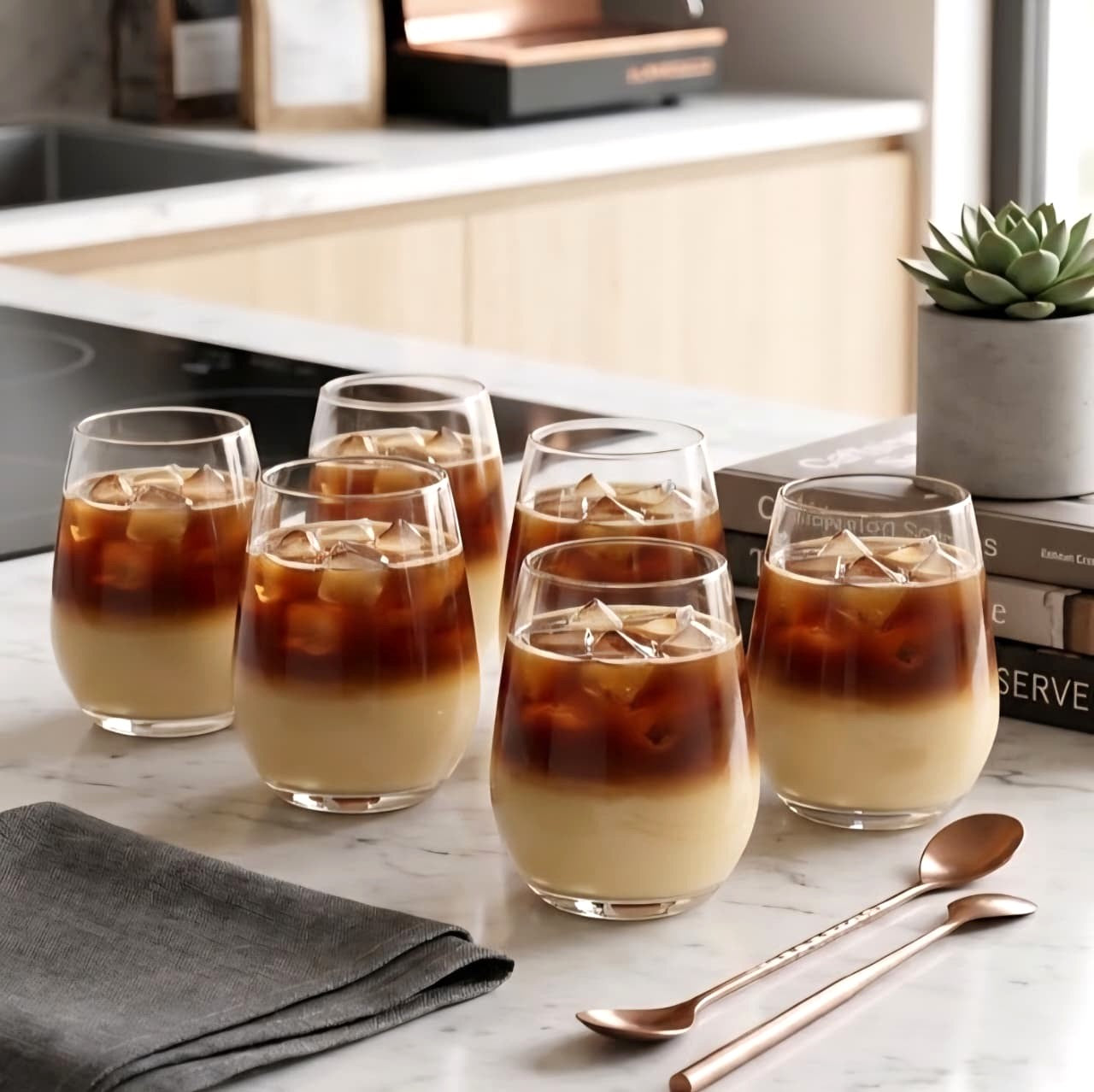 480ml Glass Set of 6