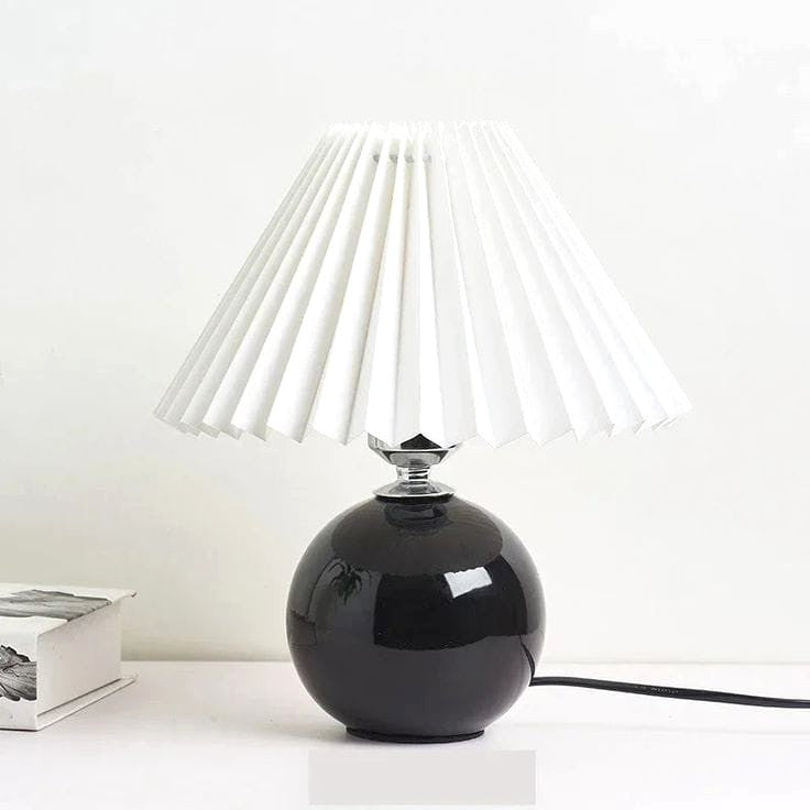 Umbrella LED Table Lamp Black