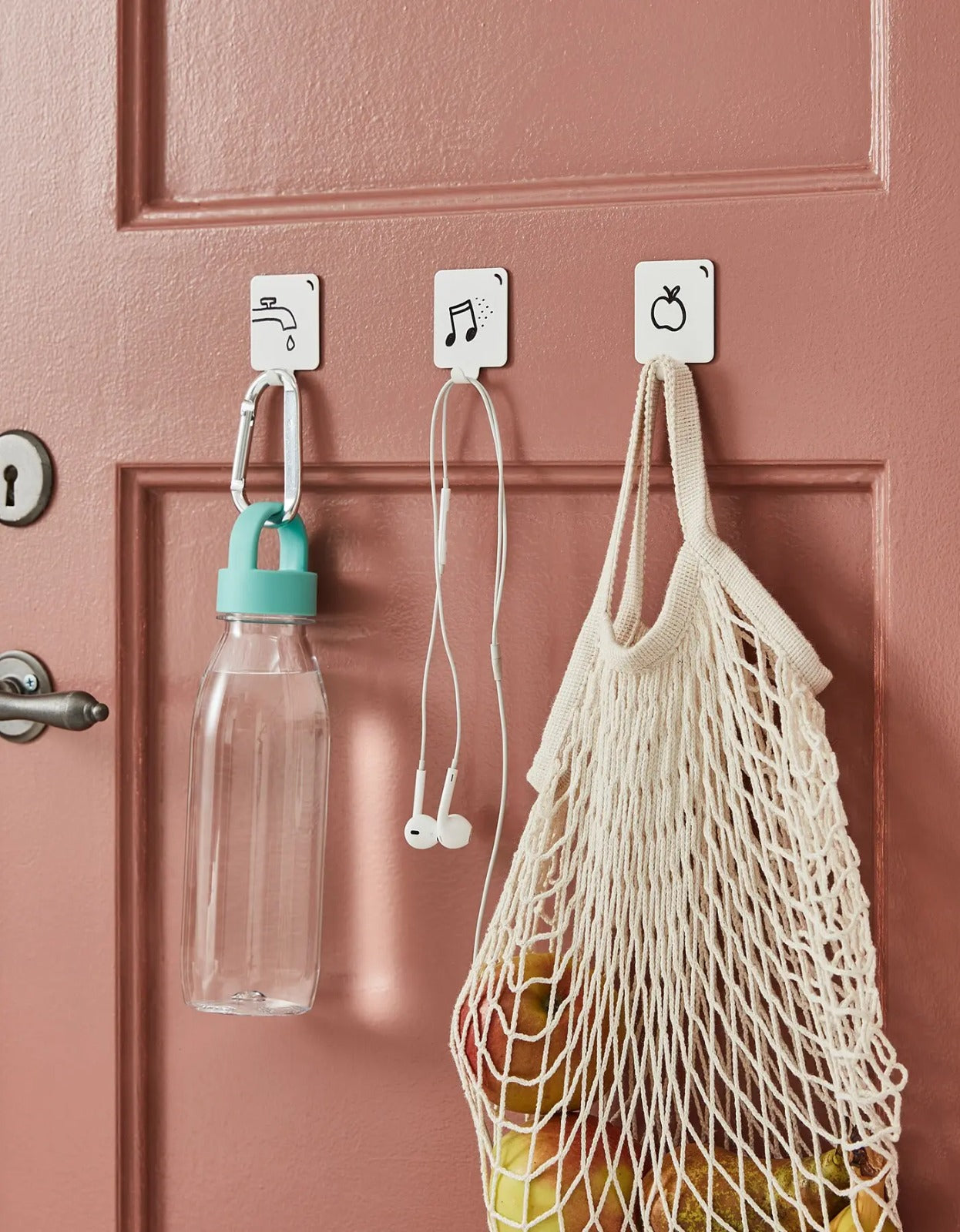 Self-Adhesive Mini Hooks (Pack of 3)