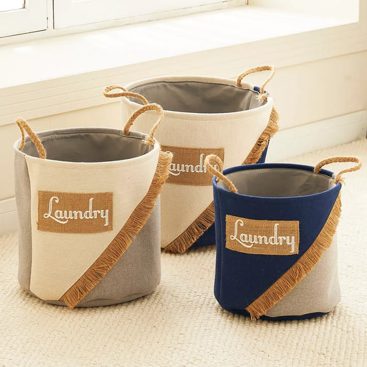 Set of 3 Laundry Hampers