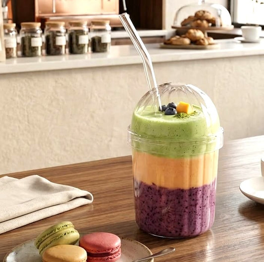 400ml Cup with Straw