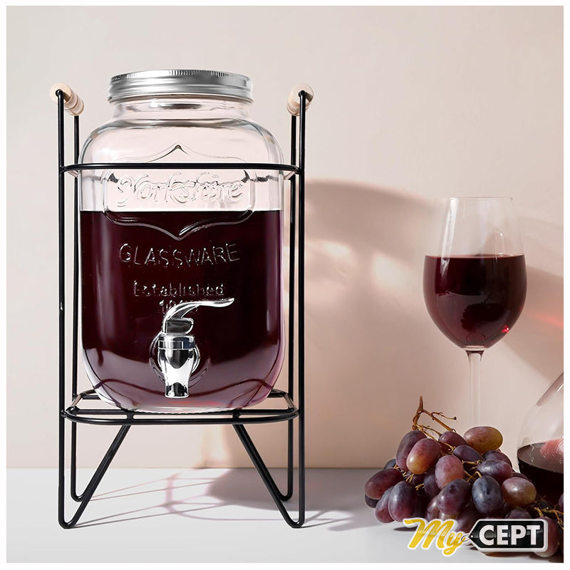 Beverage Dispenser with Stand