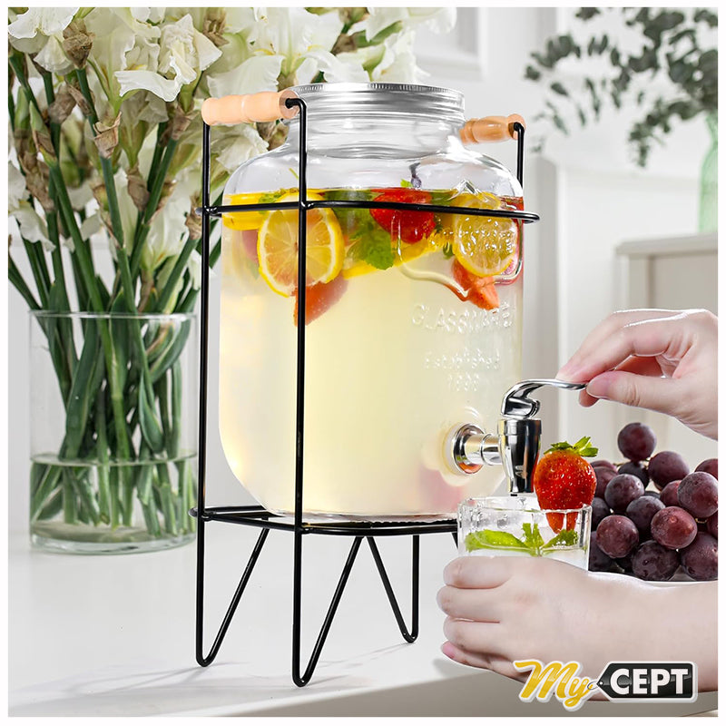 Beverage Dispenser with Stand