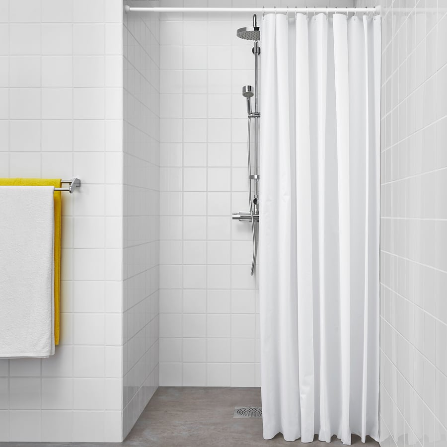 Shower Curtain with Rings