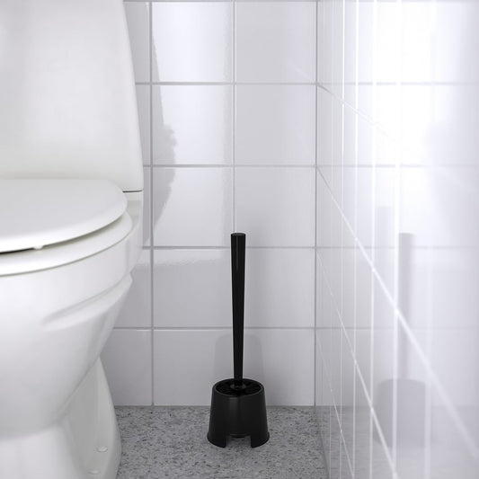 Toilet Brush & Holder Black