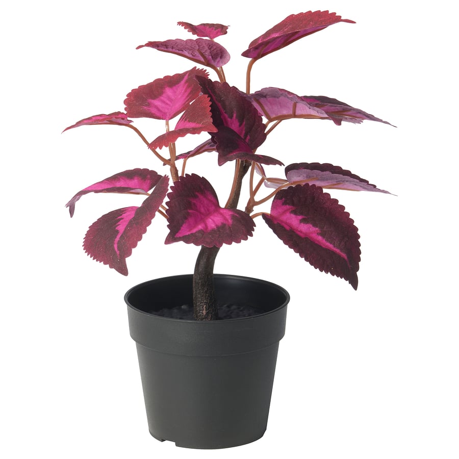 Artificial Plant Nettle Red