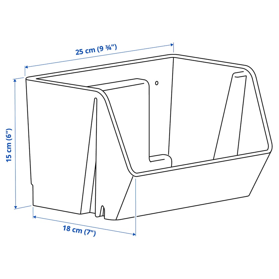 Organizer Container Yellow