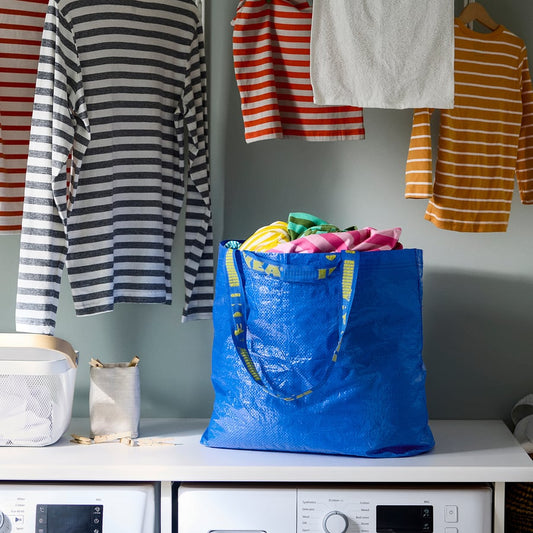 Blue Carrier Bag