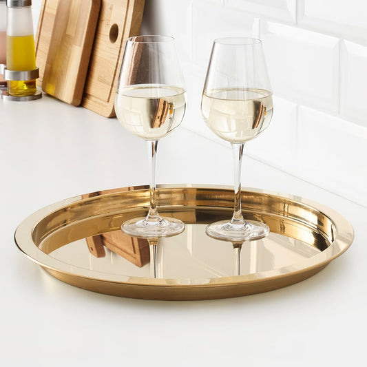 Serving Tray Brass