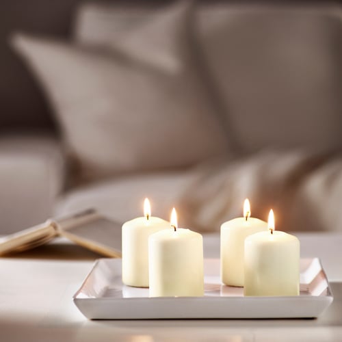 Pillar Candle - Pk of 4