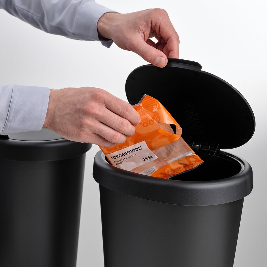 8L Waste Bin with Lid