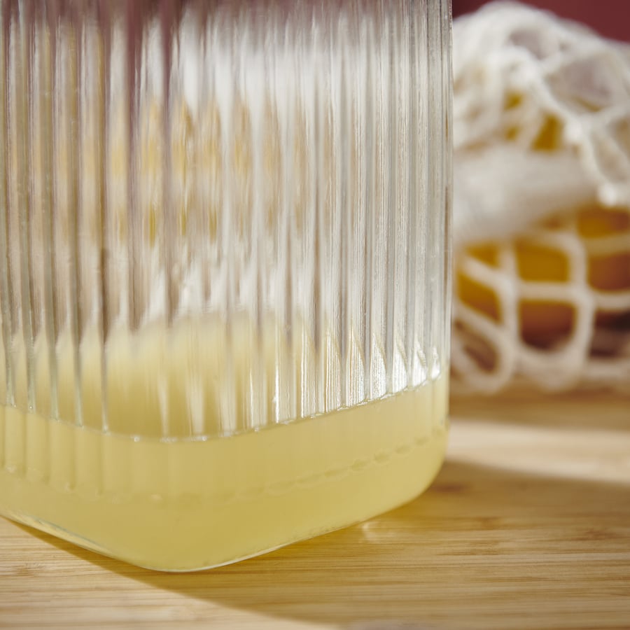 1L Lined Bottle Shaped Jar