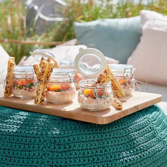 Airtight Glass Jars Pack of 3