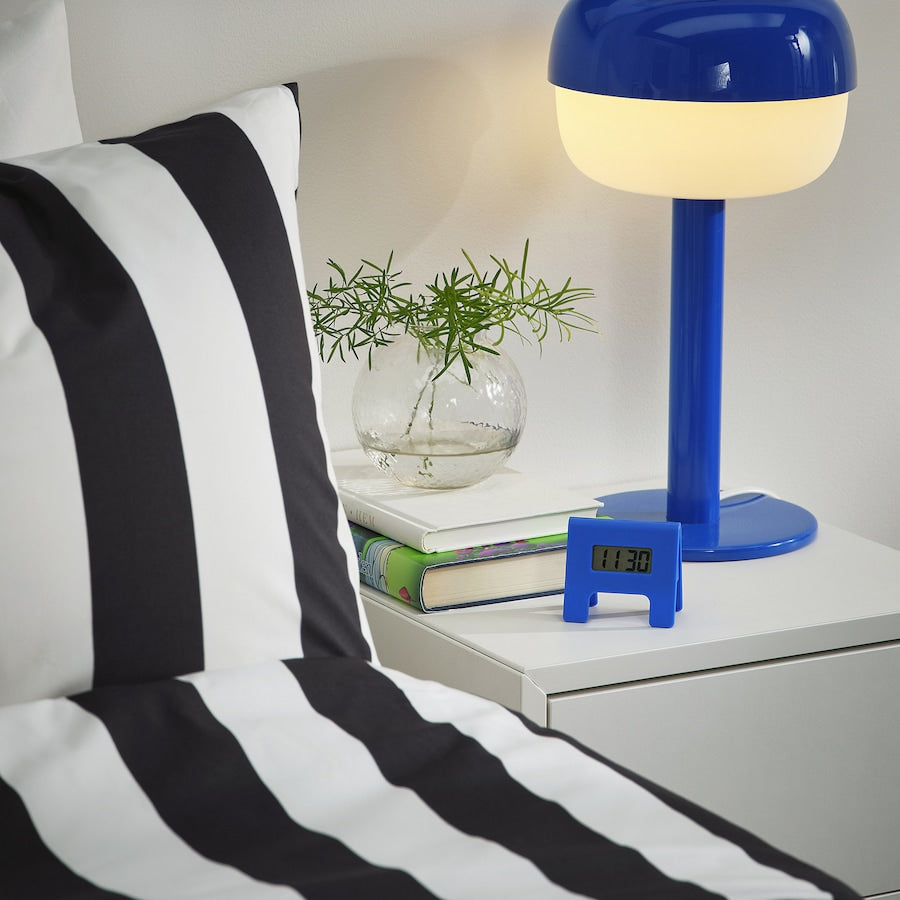 Mini Alarm Clock Blue