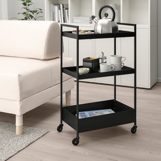 Serving Trolley - Black